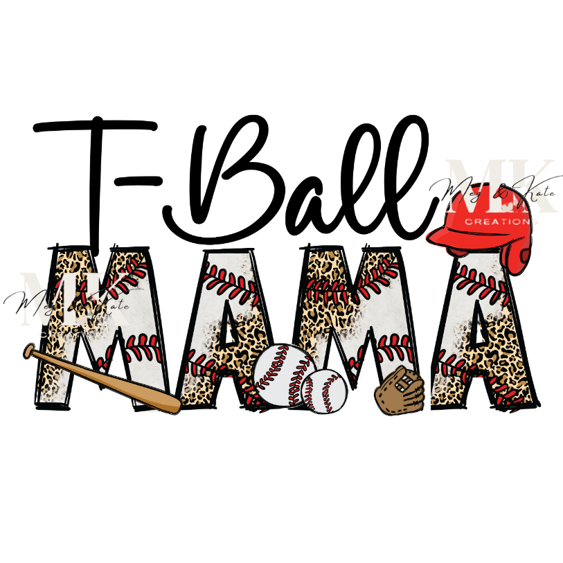 T-Ball Mama #2 DTF TRANSFER