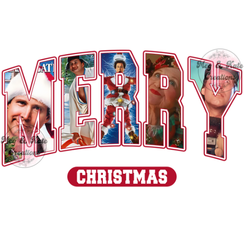 National Lampoons Merry Christmas DTF TRANSFER
