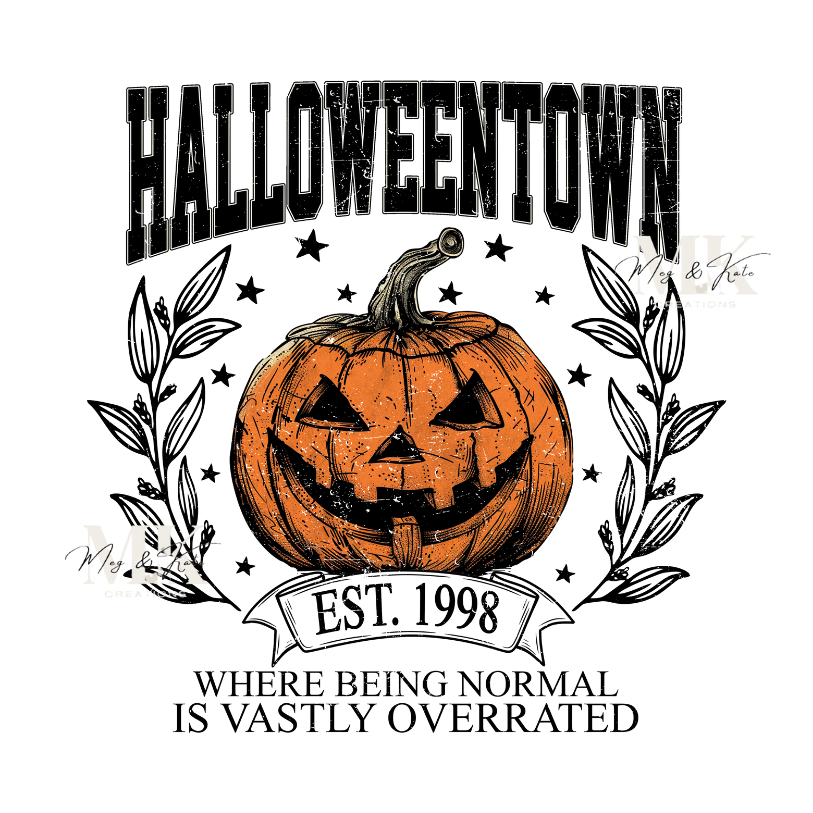 Halloweentown DTF TRANSFER