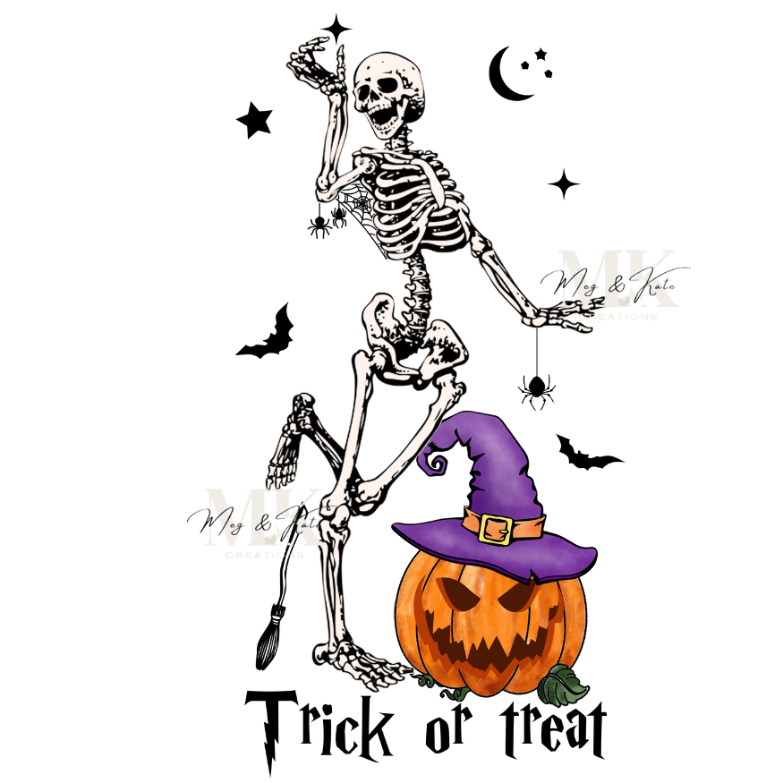 Trick or Treat DTF TRANSFER