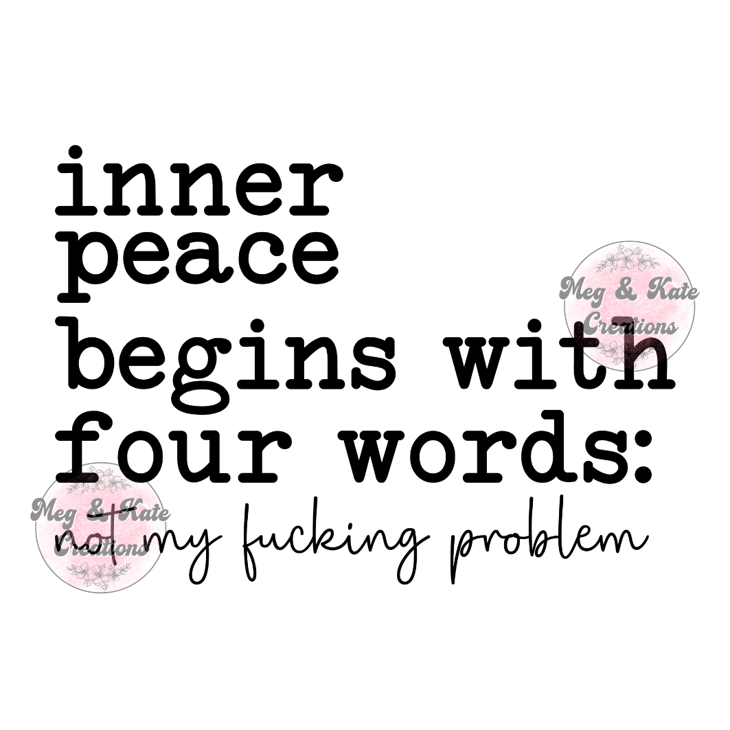 Inner Peace DTF TRANSFER