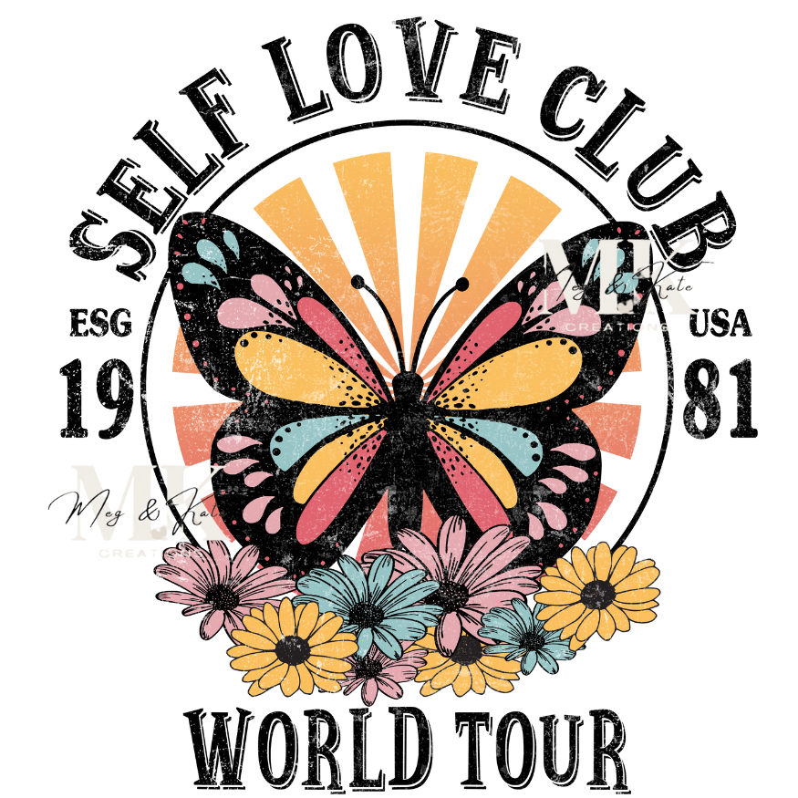 Self Love Club DTF TRANSFER