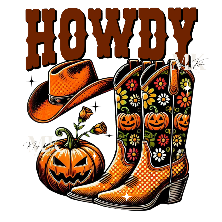 Howdy DTF TRANSFER