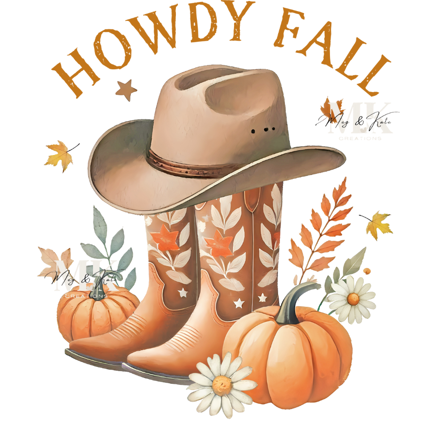 Howdy Fall DTF TRANSFER