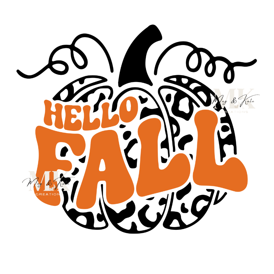 Hello Fall DTF TRANSFER