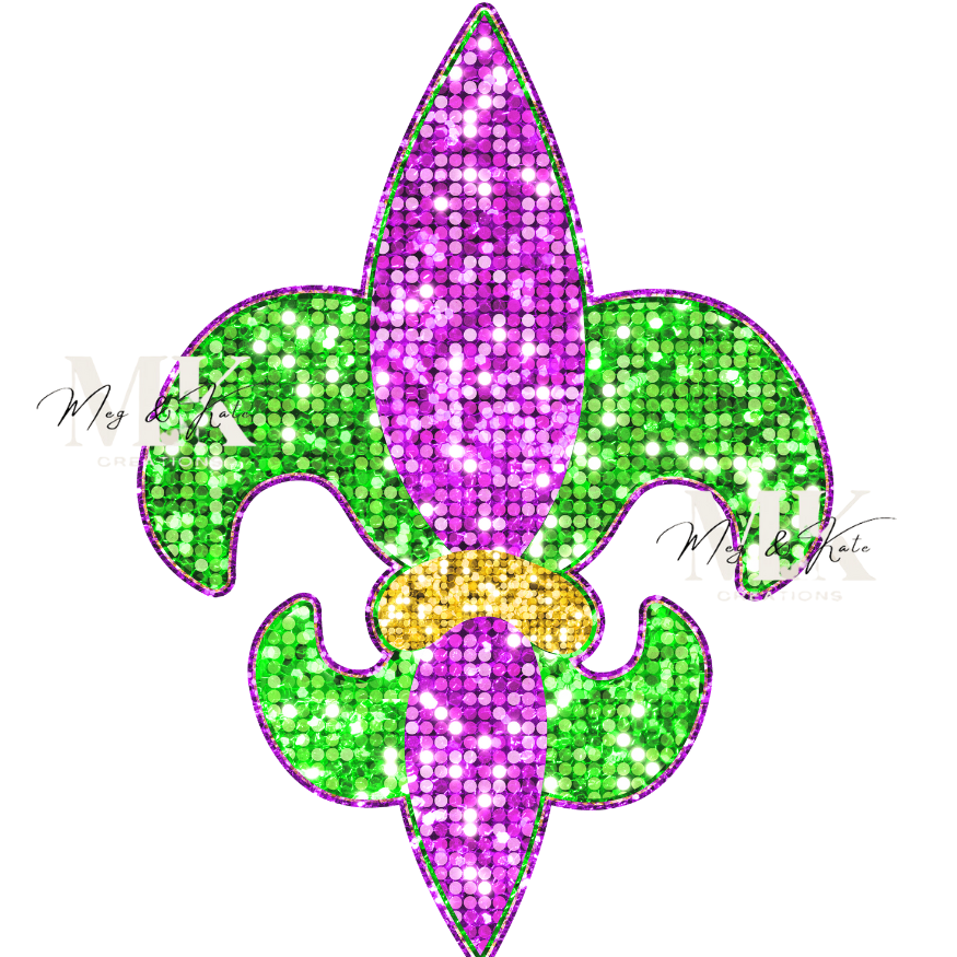 Fleur De Lis DTF TRANSFER