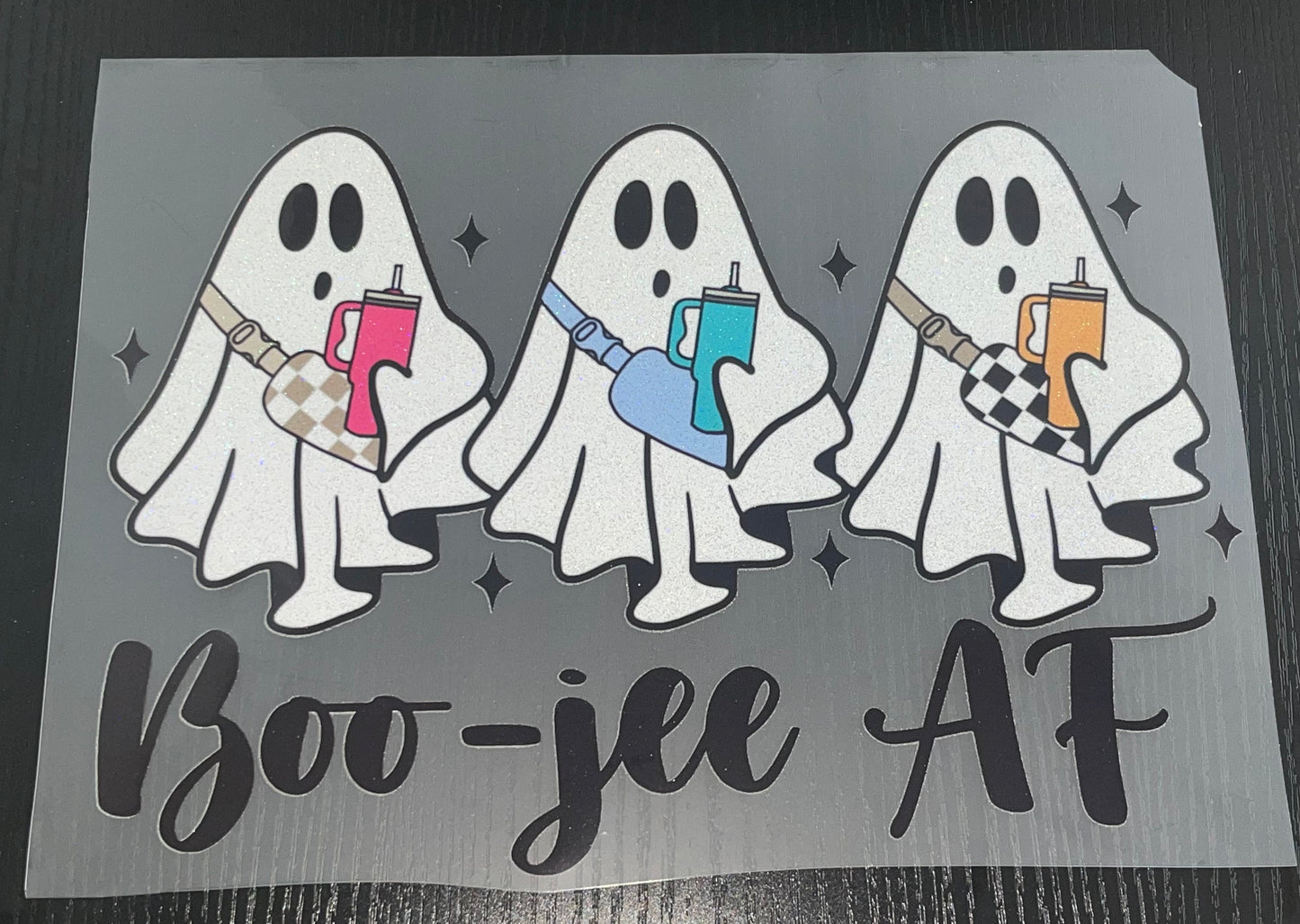 Boo-Jee AF Glitter Screen Print