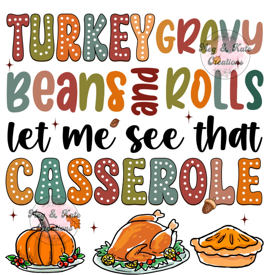 Let Me See That Casserole DTF TRANSFER