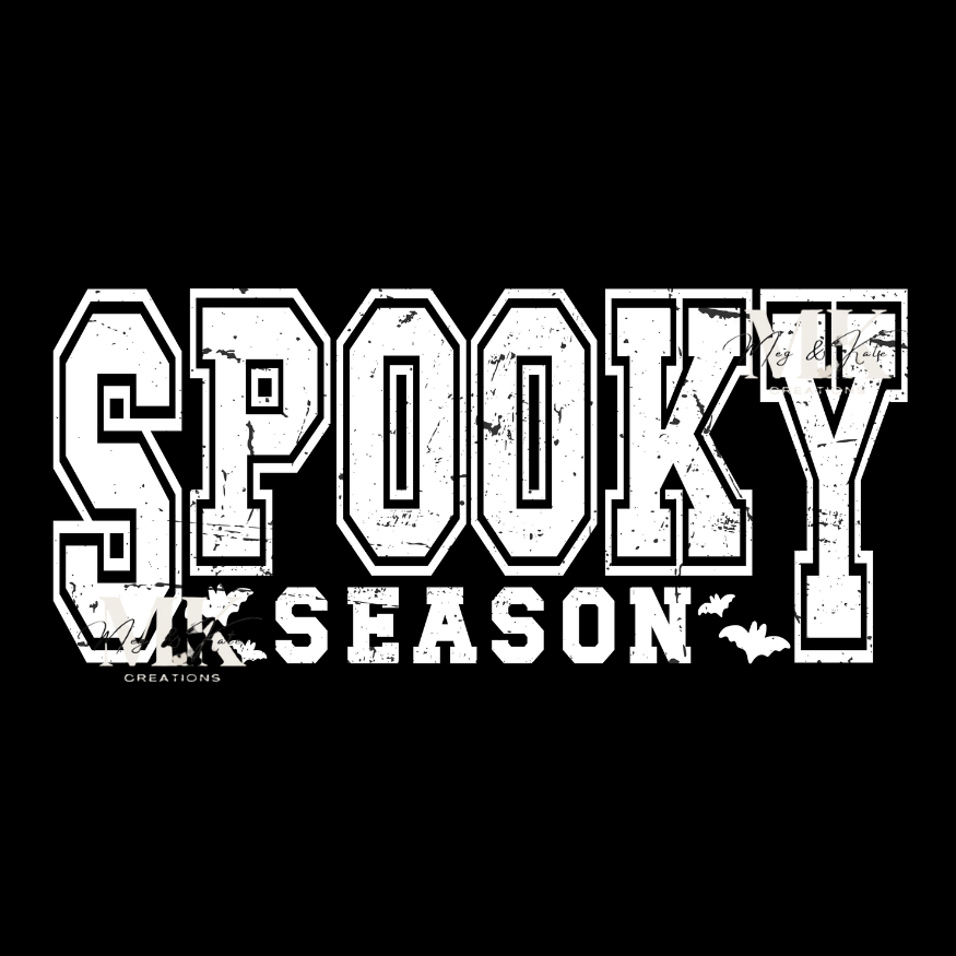 Spooky Season DTF TRANSFER (White)