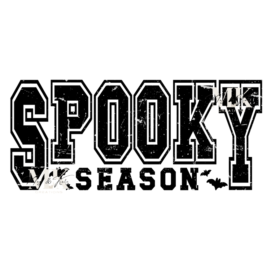 Spooky Season DTF TRANSFER (Black)