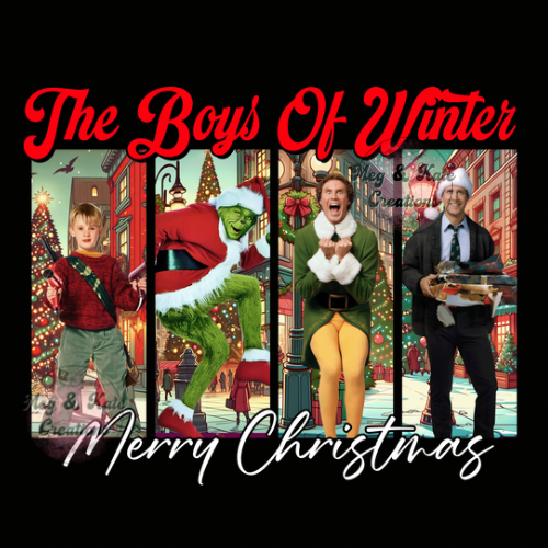 The Boys Of Winter (white letters) DTF TRANSFER