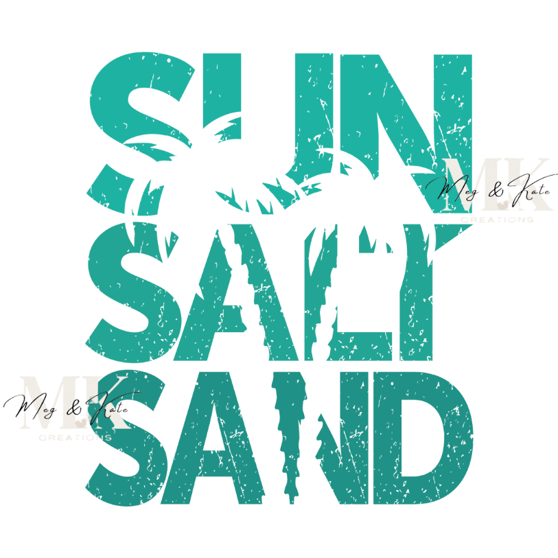 Sun Salt Sand DTF TRANSFER