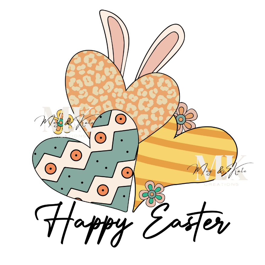 Happy Easter DTF TRANSFER