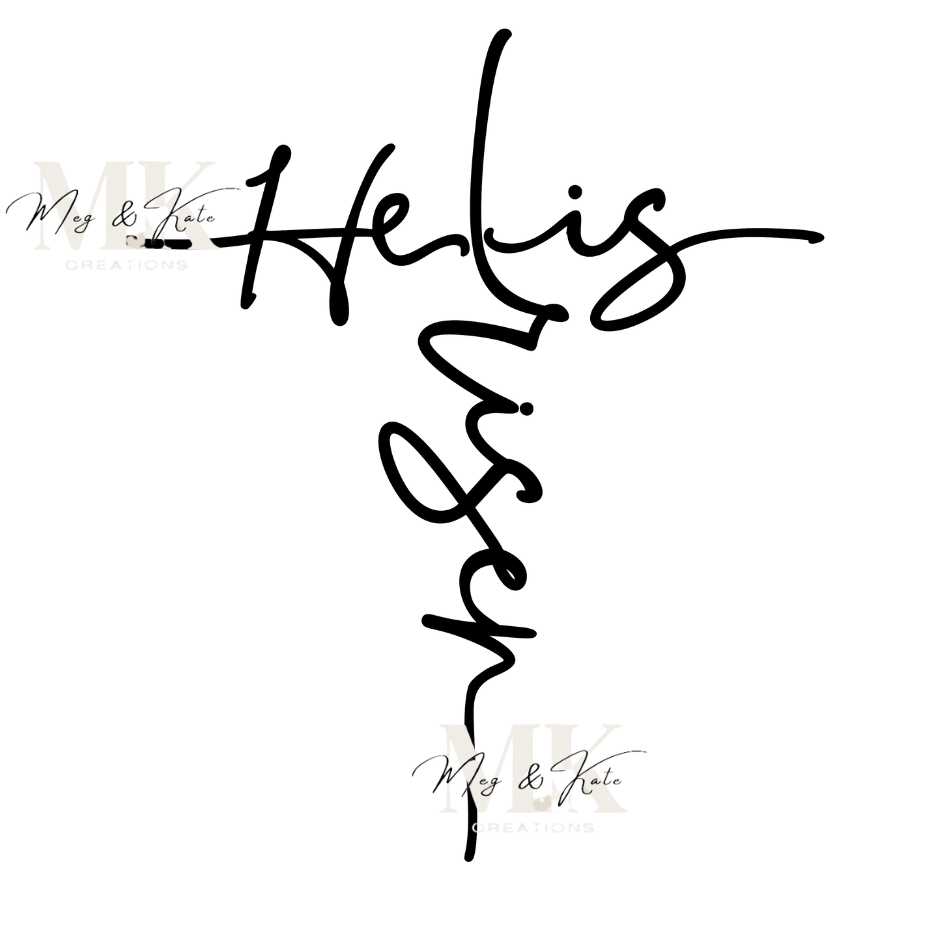 He is Risen DTF TRANSFER