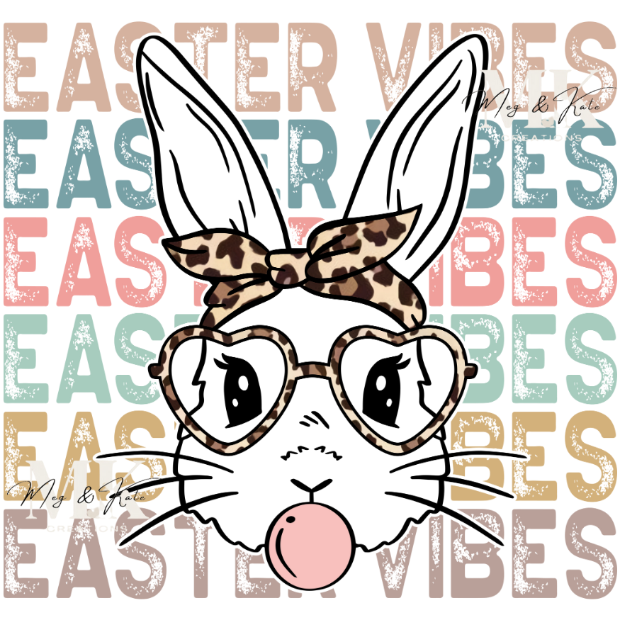 Easter Vibes DTF TRANSFER