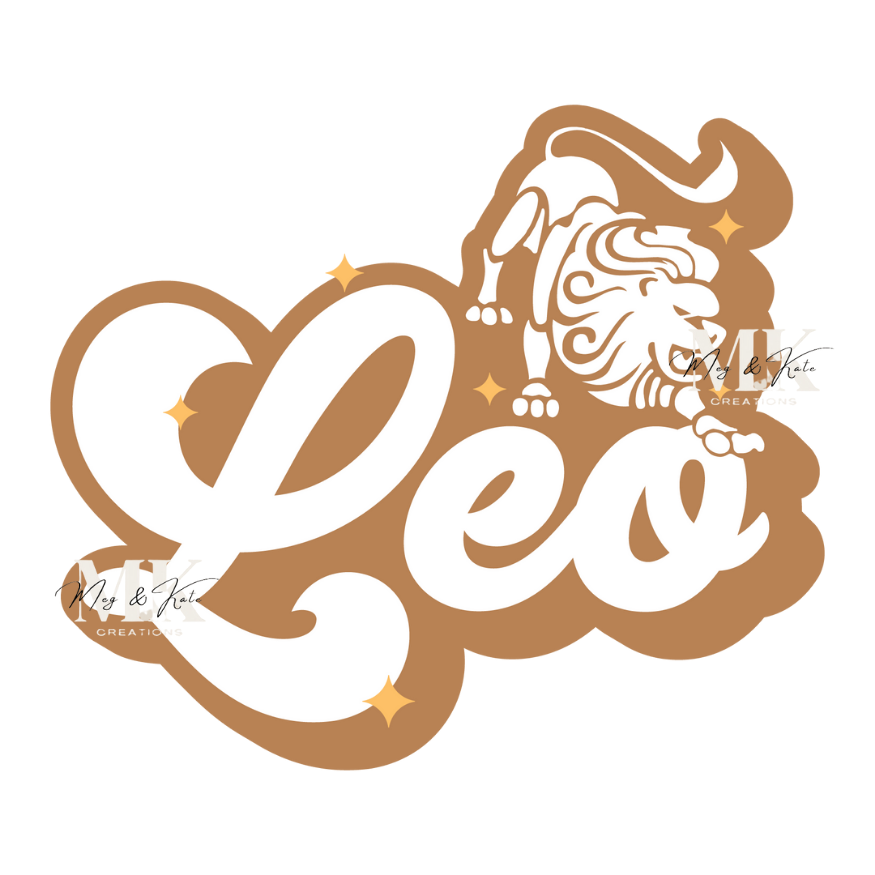 Leo Retro DTF TRANSFER