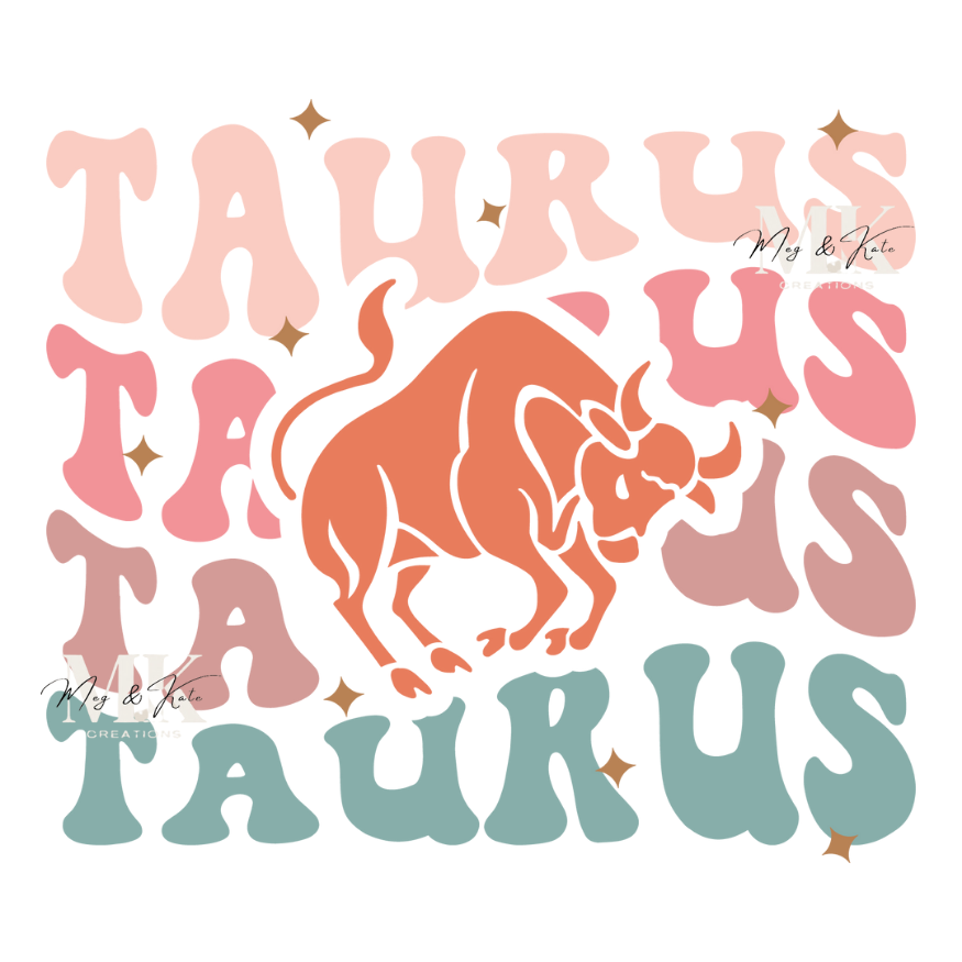 Taurus Retro DTF TRANSFER