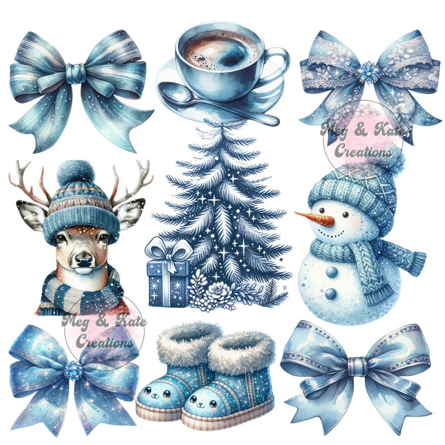 Winter Collage DTF TRANSFER