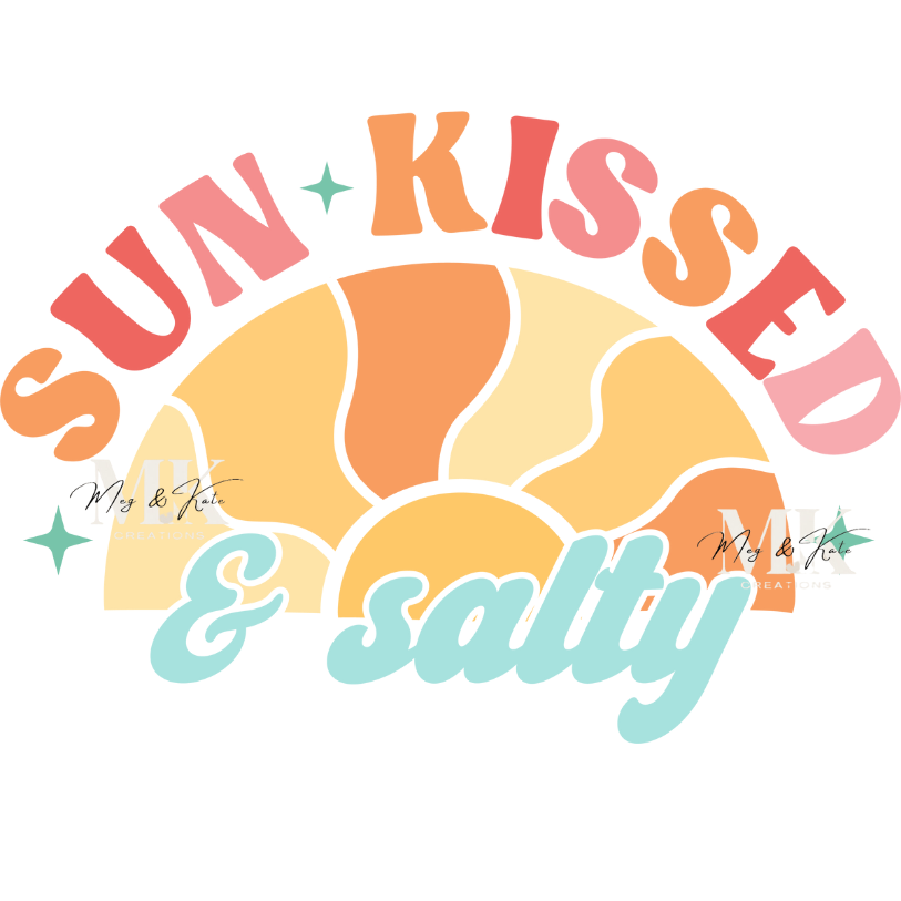 Sun Kissed & Salty DTF TRANSFER