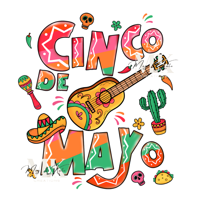 Cinco De Mayo #2 DTF TRANSFER
