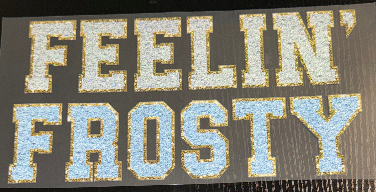Feelin Frosty Glitter Screen Print