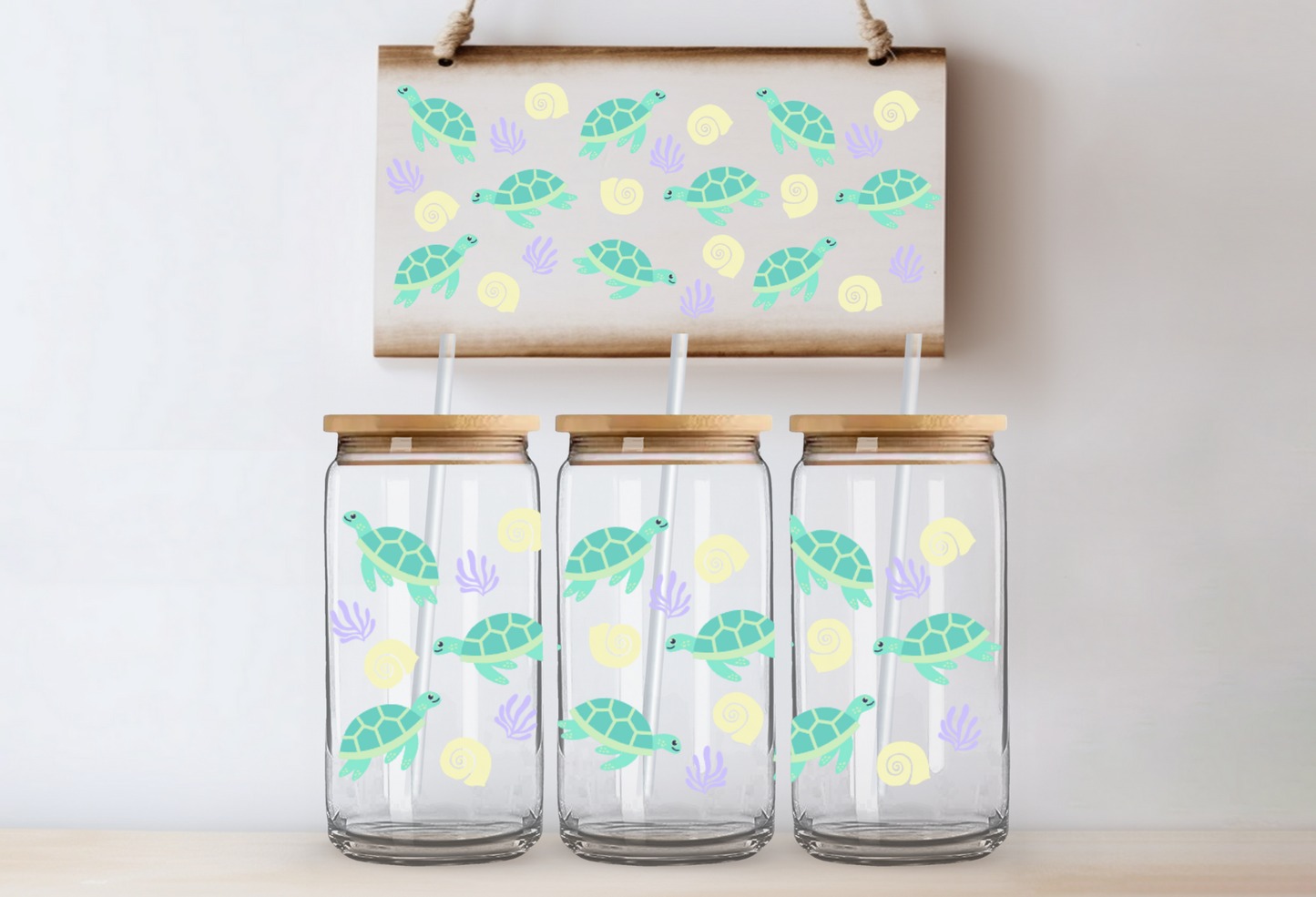 Turtles Libby Glass