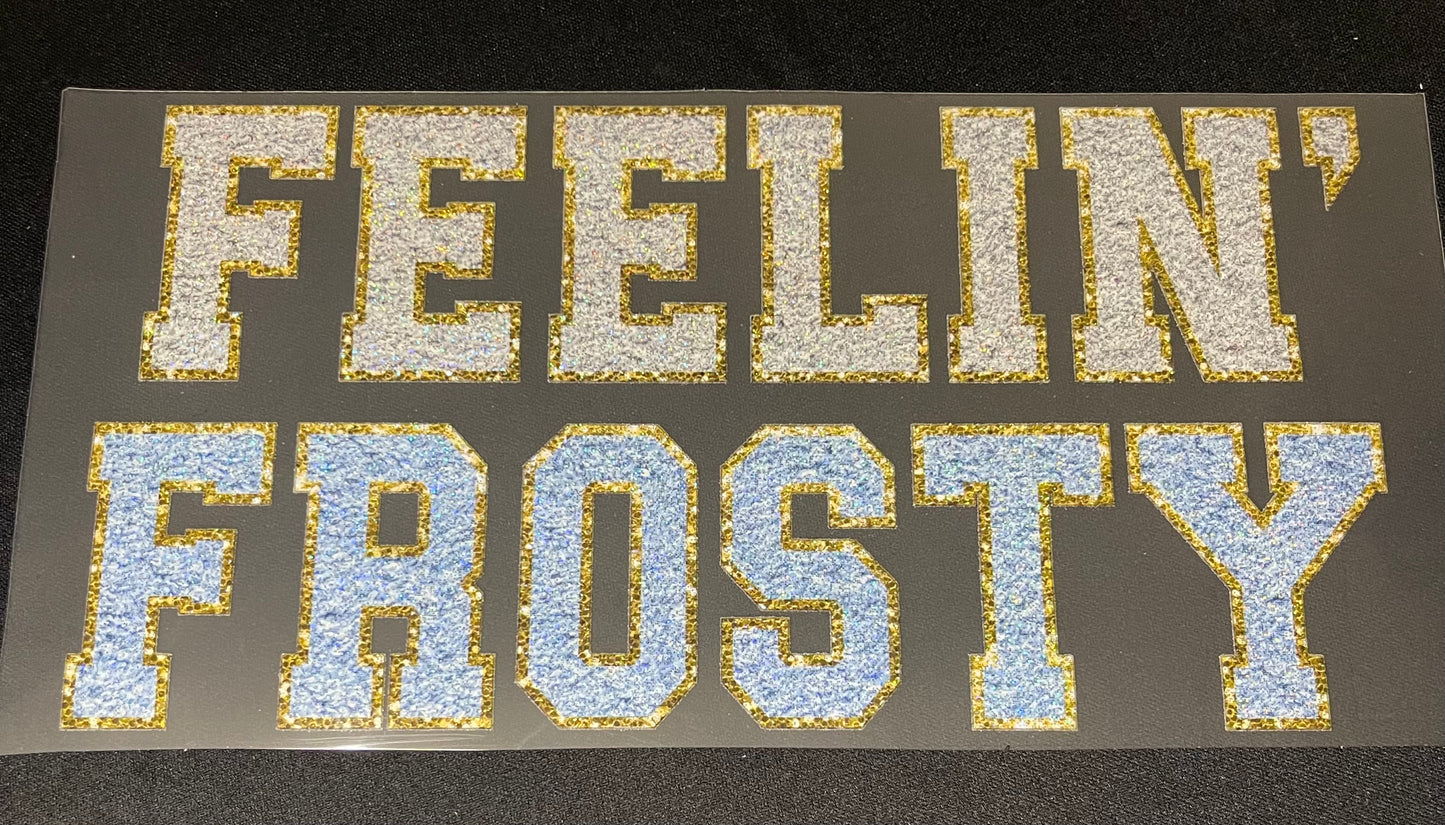 Feelin Frosty Glitter Screen Print