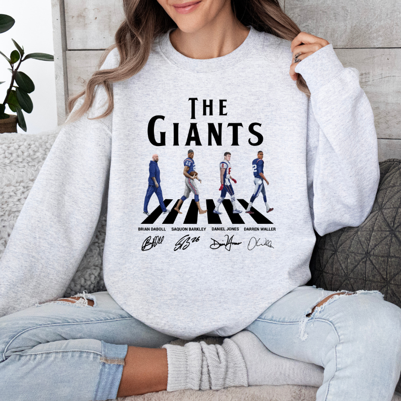 The Giants Walking in Black