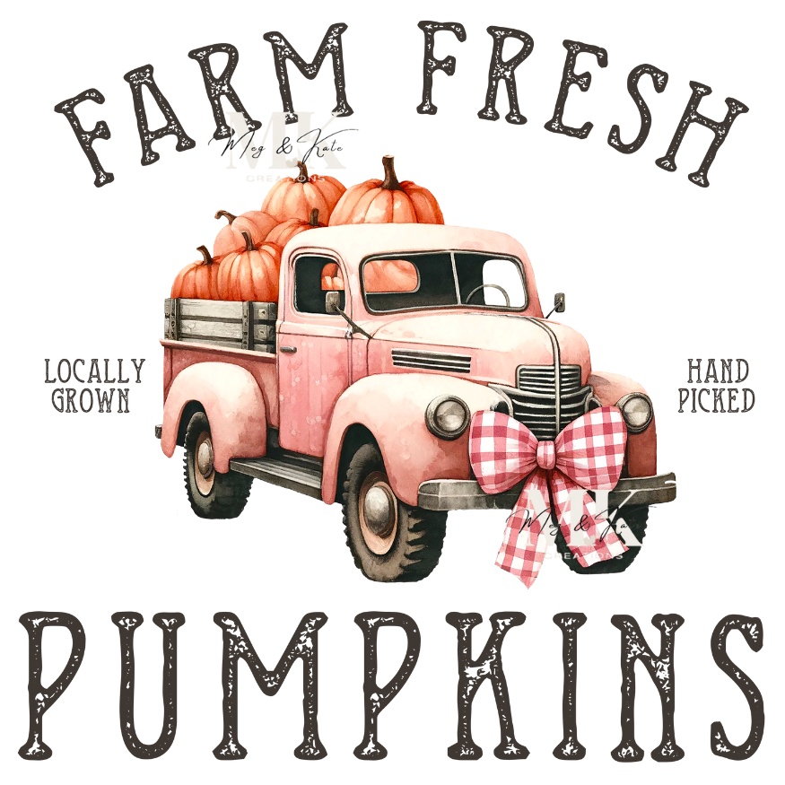Farm Fresh Pumpkins DTF Transfer