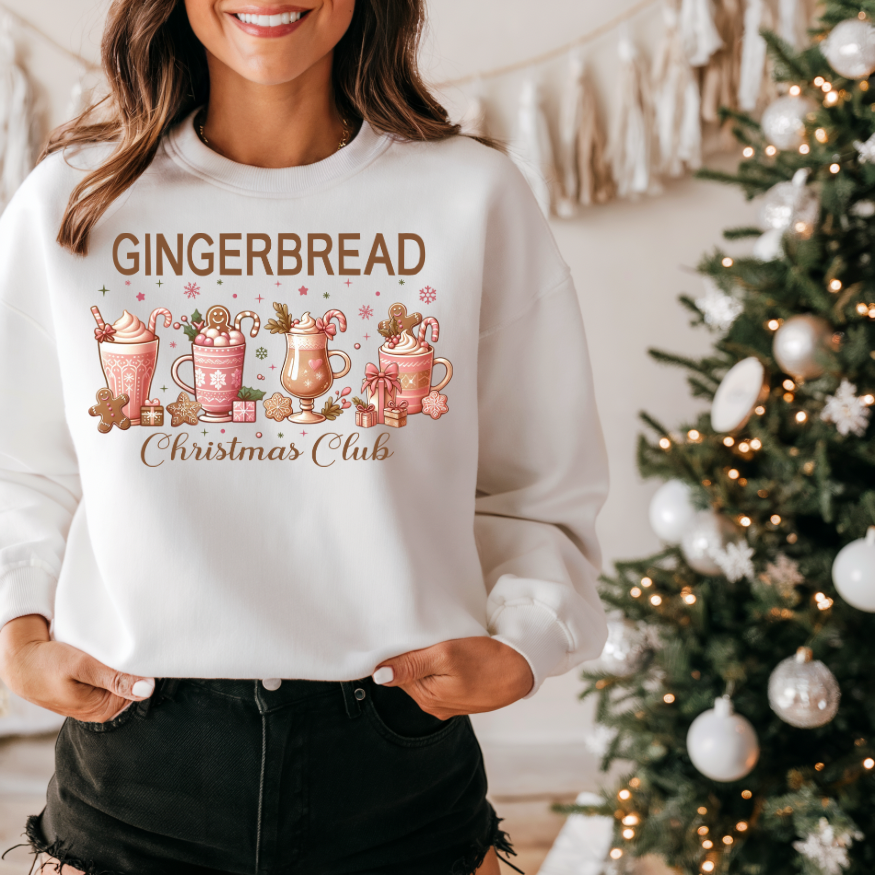 Gingerbread Christmas Club Cups
