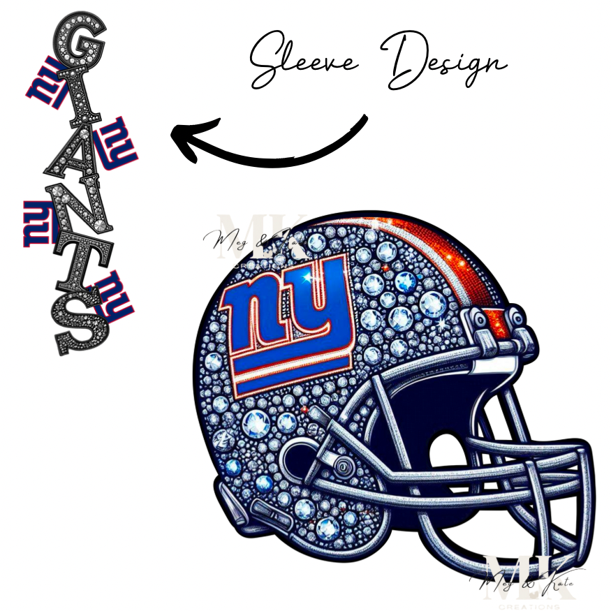 Gaints rhinestone w/ sleeve DTF TRANSFER