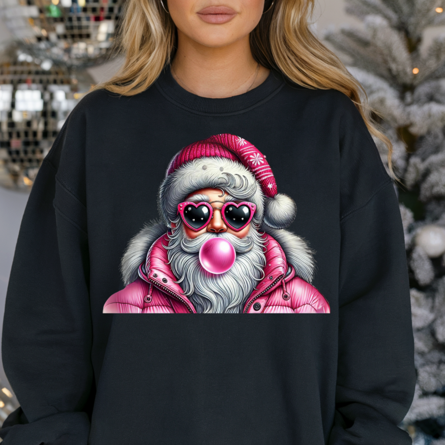 Pink Bubblegum Santa