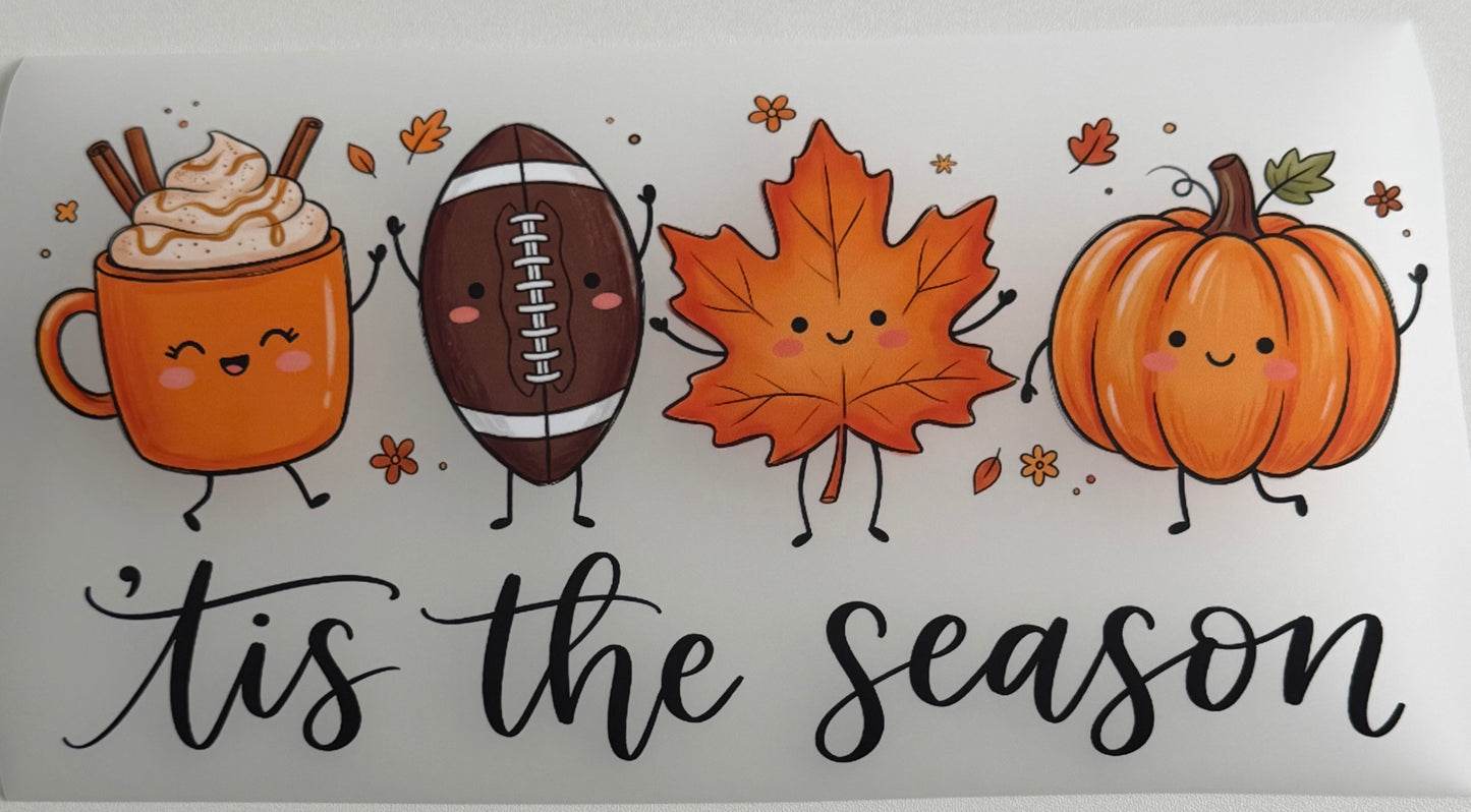 Tis the Season Doodles DTF Transfer