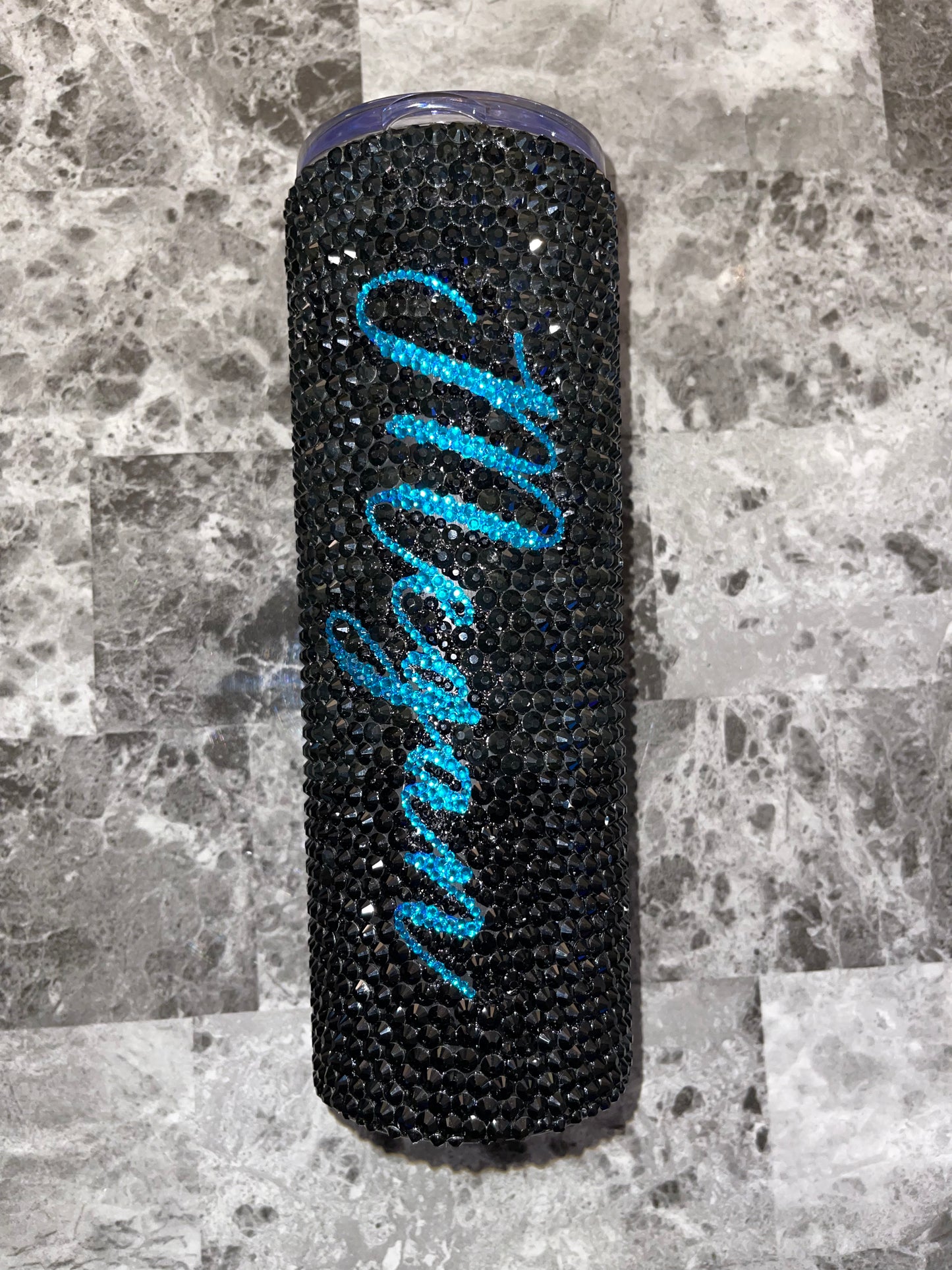 Personalized Rhinestone Tumbler