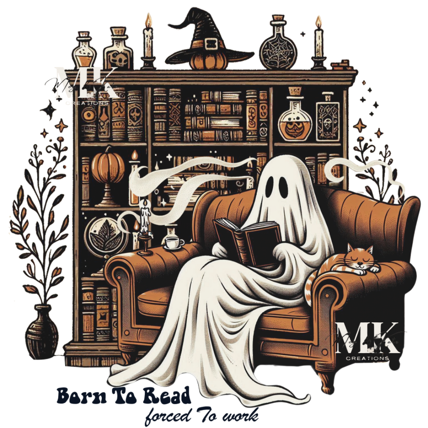 Born to Read DTF TRANSFER