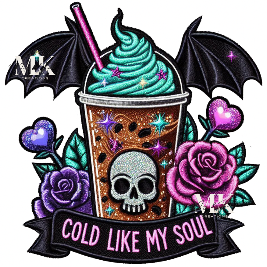 Cold like my Soul Bat DTF TRANSFER