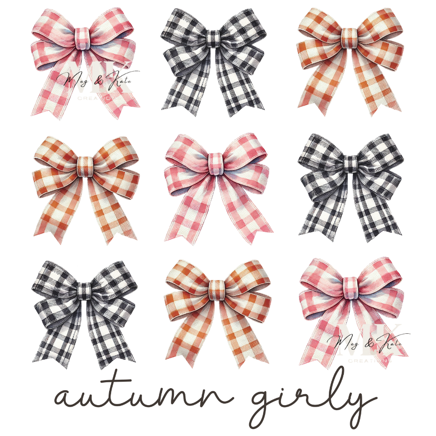Autumn Girly DTF Transfer