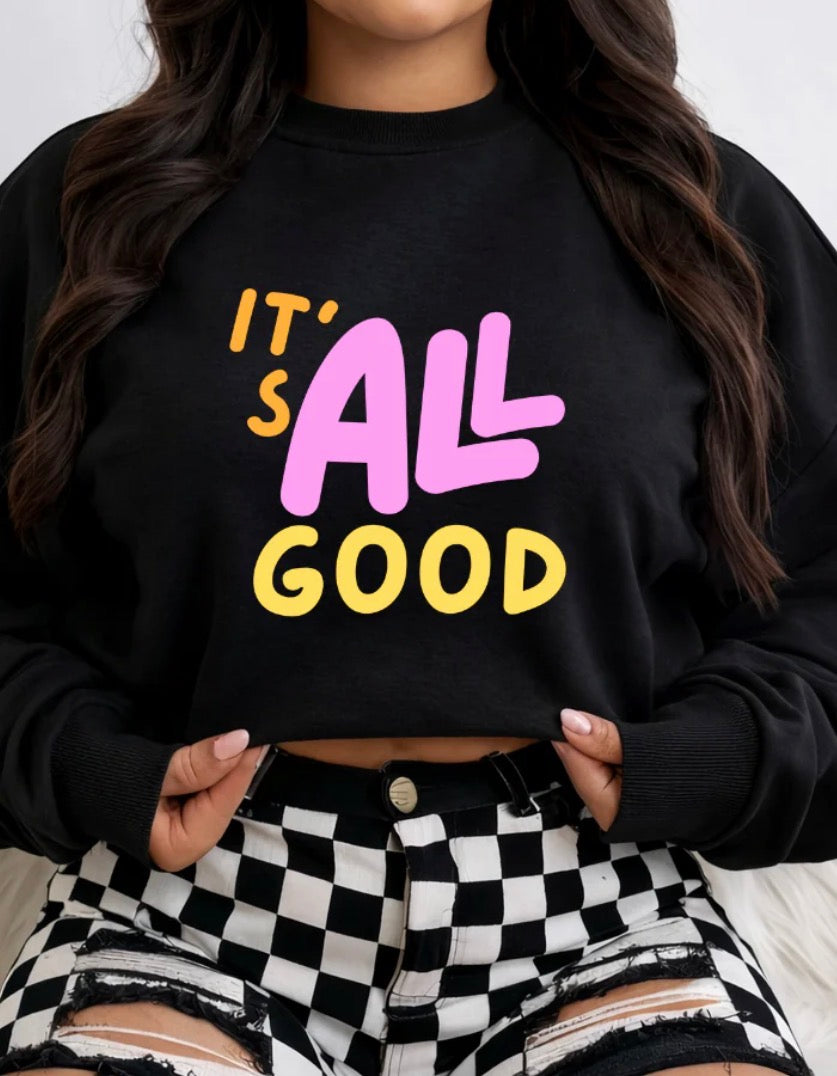 *PREORDER* It's All Good Glitter Screen Print