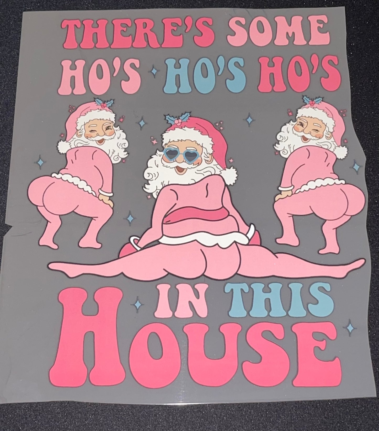 There's Some Ho's Ho's Ho's in this House Screen Print