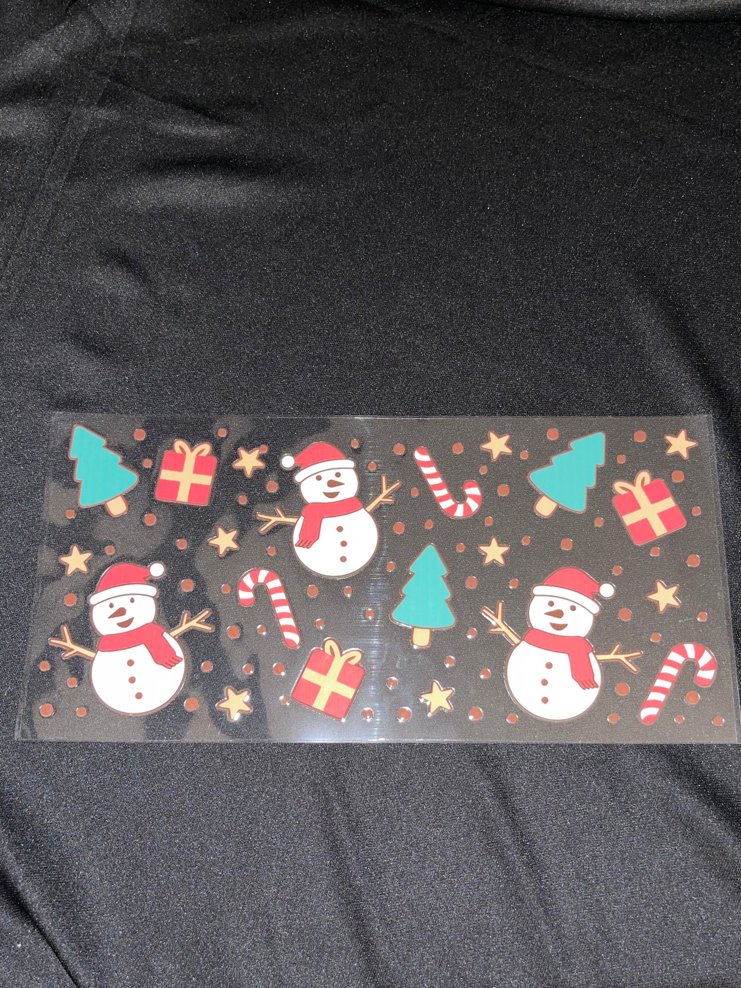 Snowmen UV DTF WRAP