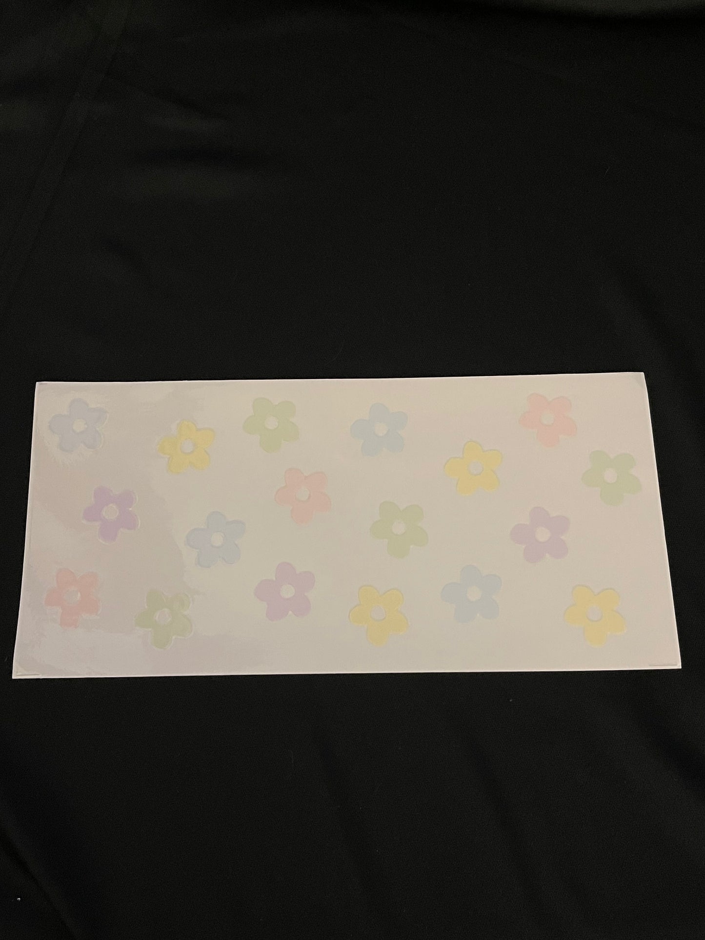 Pastel Flowers UV DTF WRAP