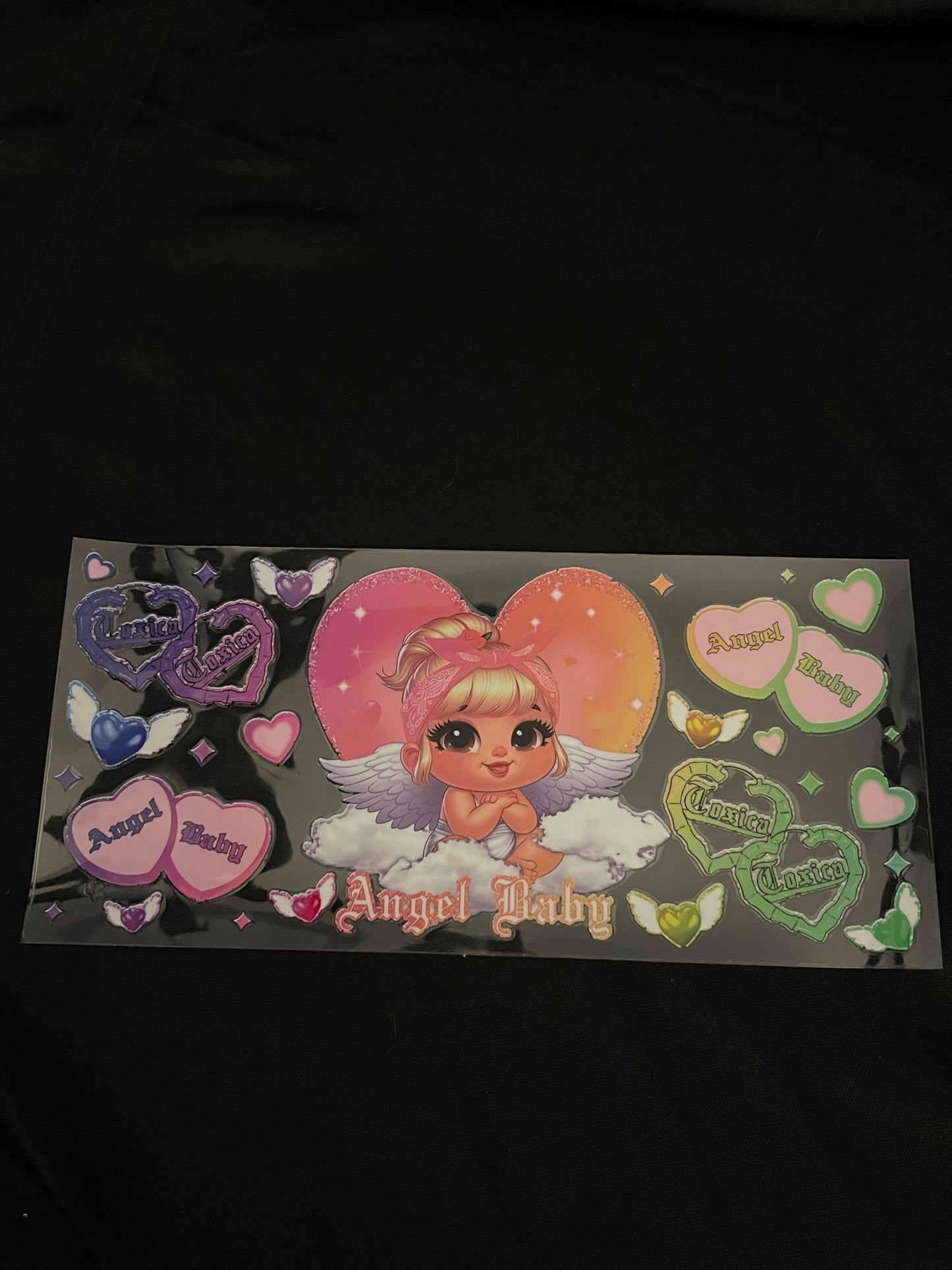 Angel Baby UV DTF WRAP
