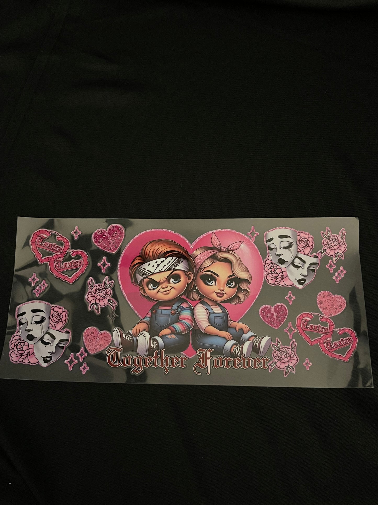 Together Forever UV DTF WRAP