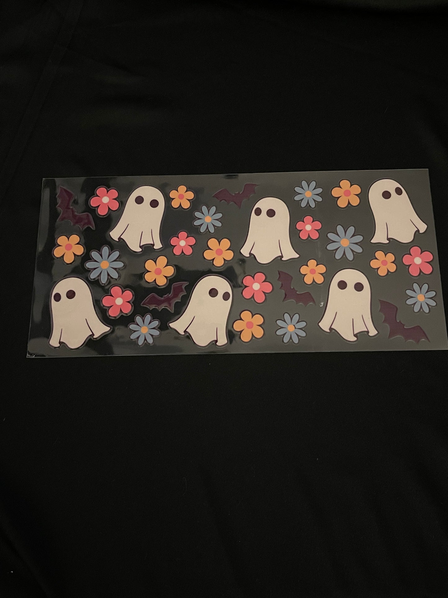 Flowers & Ghosts UV DTF WRAP