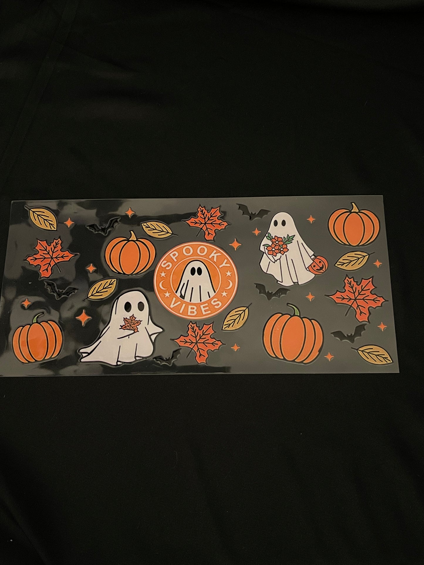 Pumpkins & Ghosts UV DTF WRAP