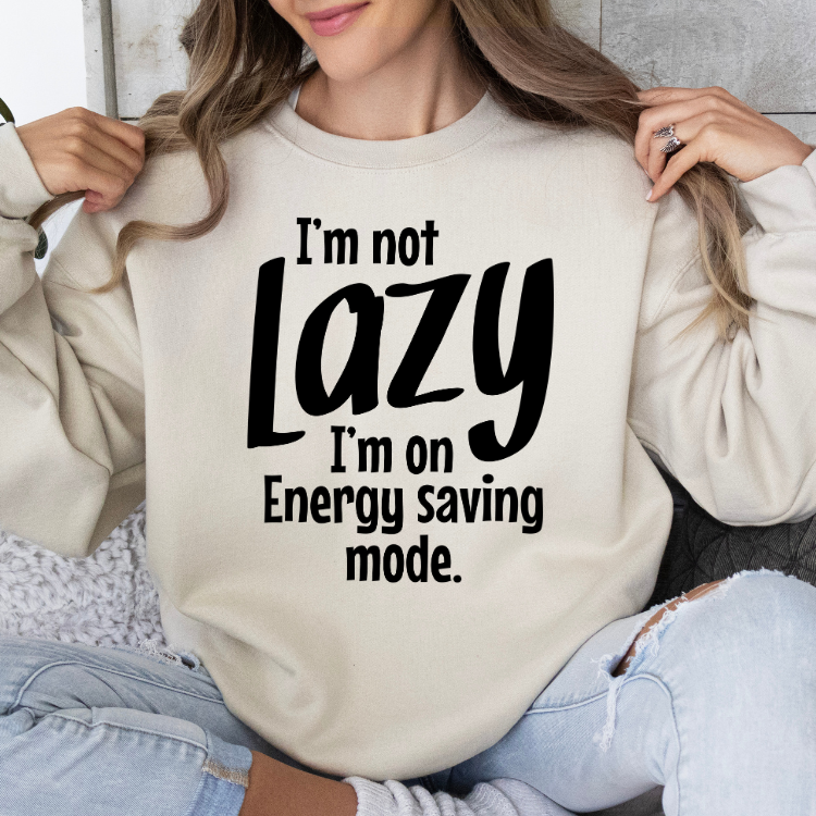 I'm not Lazy