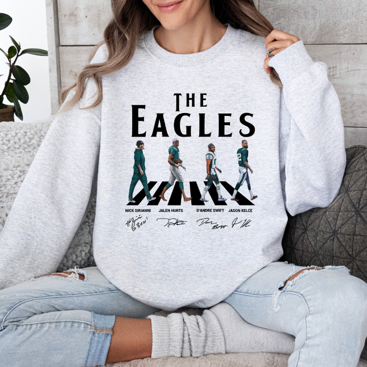 The Eagles Walking in Black