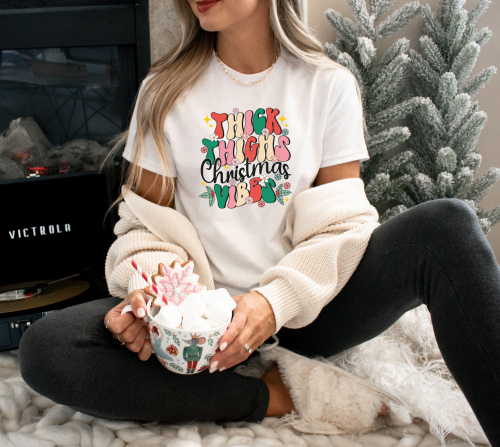 Thick Thighs Christmas Vibes