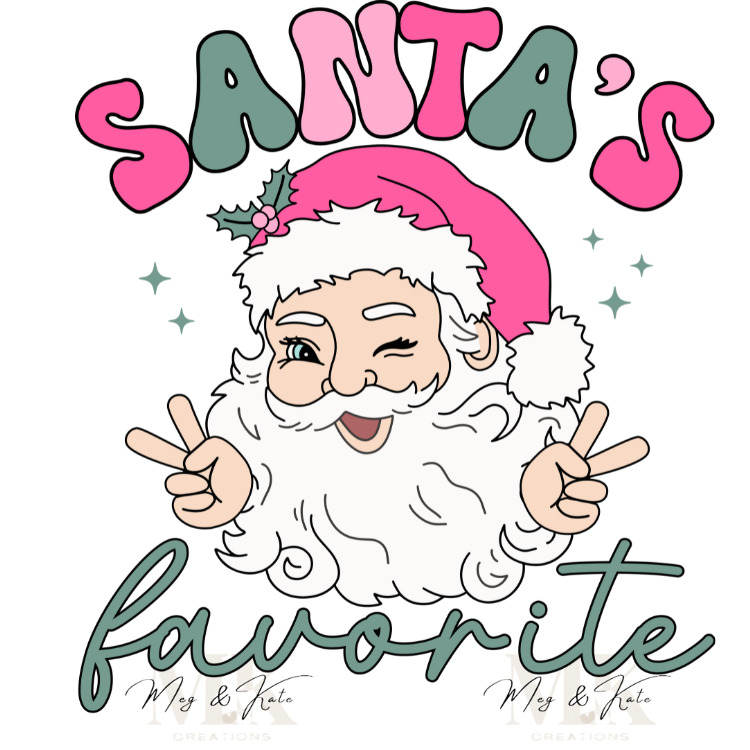 Santa's Favorite DTF TRANSFER