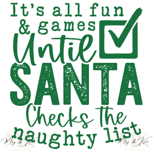 It's All Fun and Games DTF TRANSFER